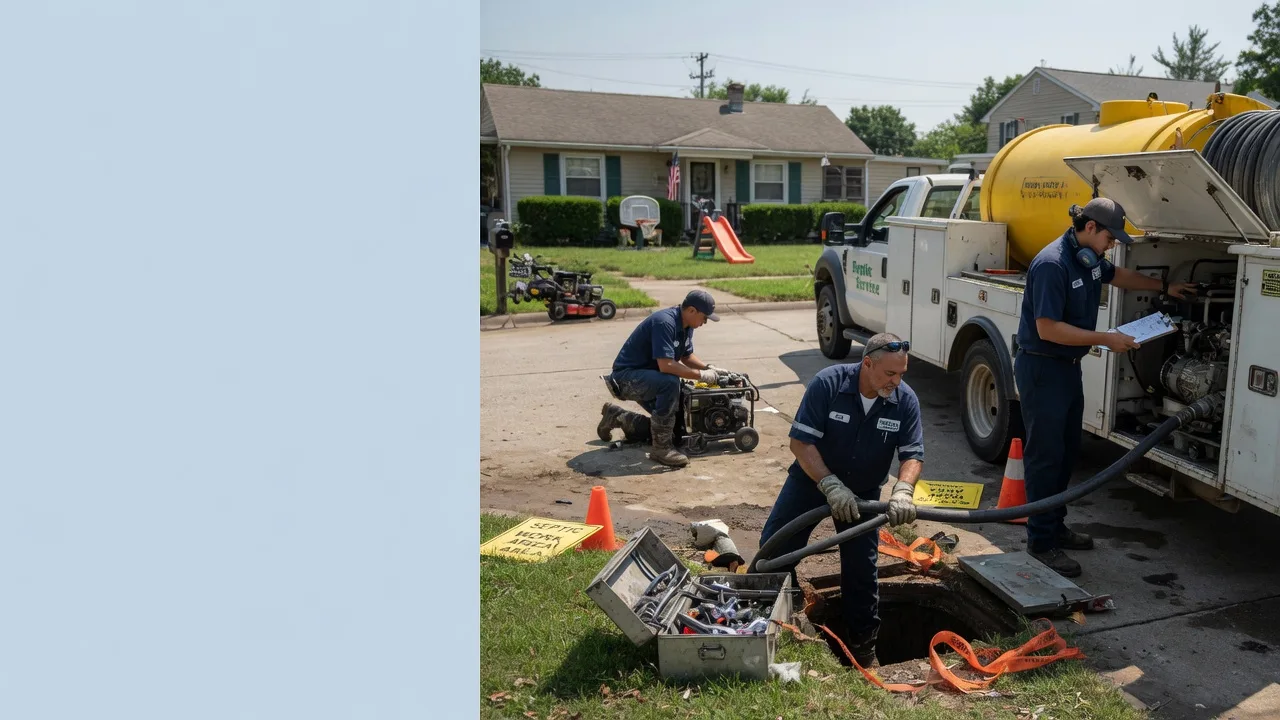 Septic Tank Pumping in Weldon, IL near me